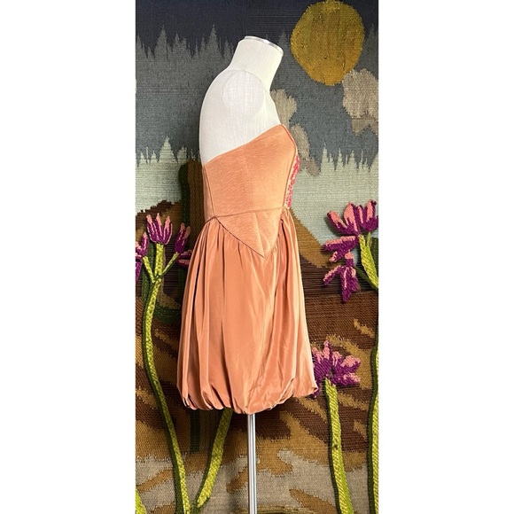 Tibi Beaded Strapless Mini Dress 2 - Picture 9 of 15